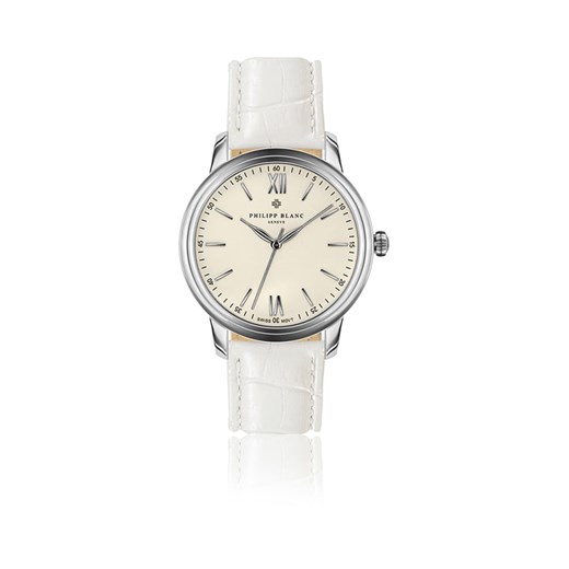 Zegarek "PB1-S100S" w kolorze białym Philipp Blanc onesize okazyjna cena Limango Polska