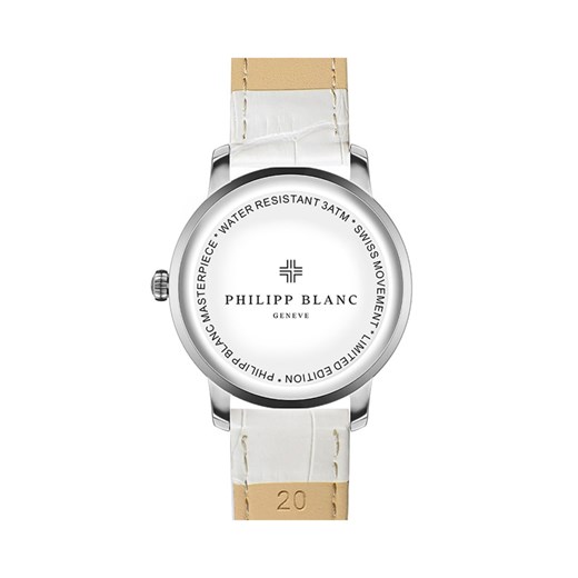 Zegarek "PB1-S100S" w kolorze białym Philipp Blanc onesize wyprzedaż Limango Polska