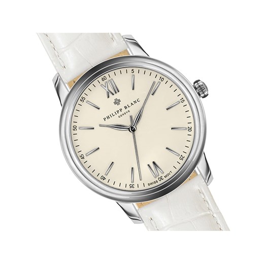 Zegarek "PB1-S100S" w kolorze białym Philipp Blanc onesize Limango Polska okazyjna cena