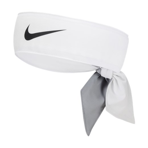 Opaska tenisowa na głowę NikeCourt - Biel Nike ONE SIZE Nike poland