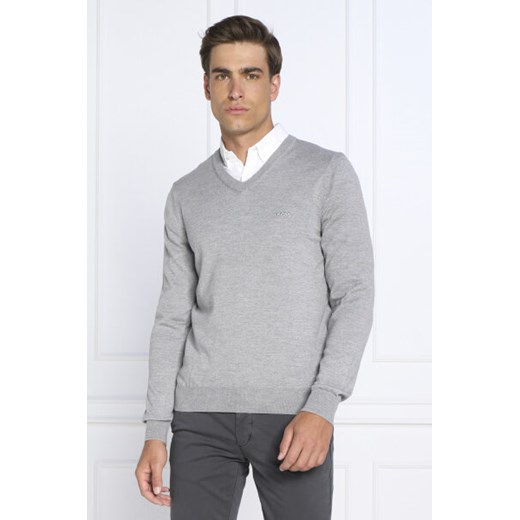 BOSS Wełniany sweter Baram-L | Regular Fit S okazja Gomez Fashion Store