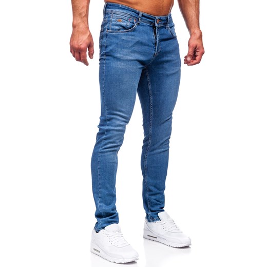 Denley jeansy męskie wiosenne 