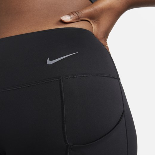 Damskie legginsy ze średnim stanem i kieszeniami zapewniające sztywne wsparcie Nike XS Nike poland
