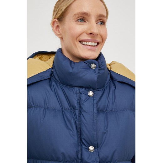The North Face kurtka puchowa damska kolor granatowy zimowa The North Face XS ANSWEAR.com