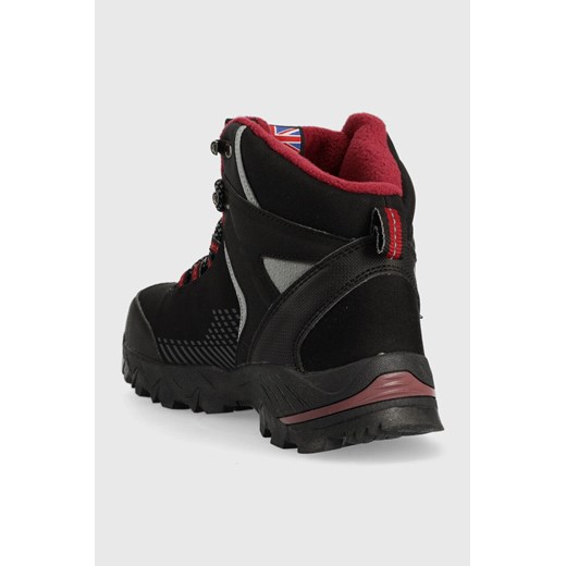 Buty trekkingowe damskie czarne Lee Cooper sznurowane