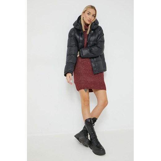 Cross Jeans kurtka damska kolor czarny zimowa Cross Jeans S ANSWEAR.com