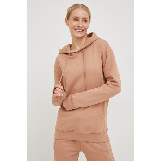 Arkk Copenhagen bluza bawełniana unisex kolor beżowy z kapturem gładka Arkk Copenhagen XS ANSWEAR.com