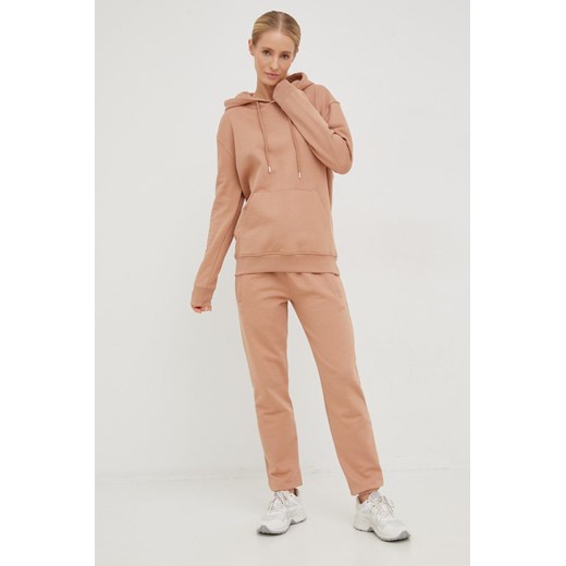 Arkk Copenhagen bluza bawełniana unisex kolor beżowy z kapturem gładka Arkk Copenhagen XS ANSWEAR.com