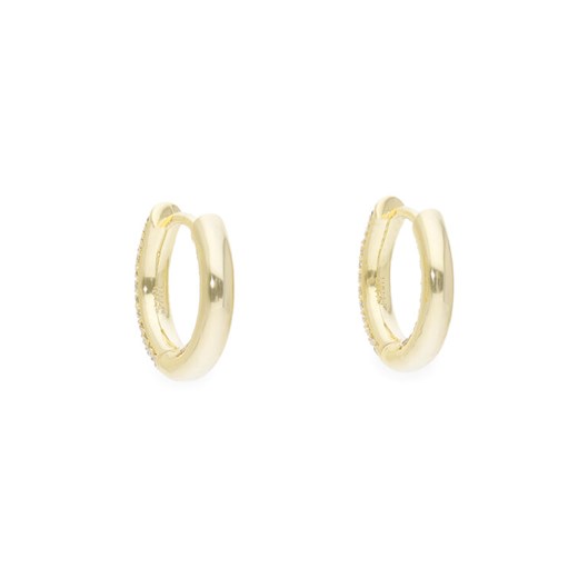 Luv AJ Kolczyki Reversible Mini Amalfi Hoops FW22-E-RMAH-G Złoty Luv Aj 00 MODIVO