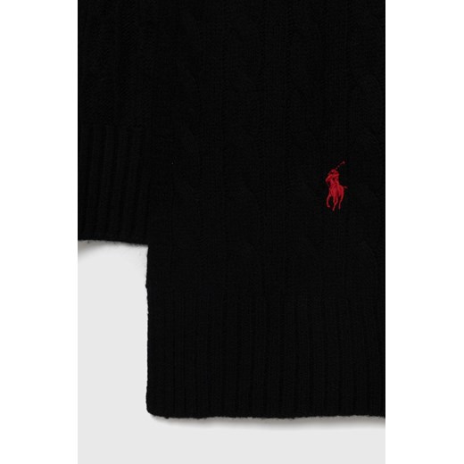 Szalik Polo Ralph Lauren czarny 
