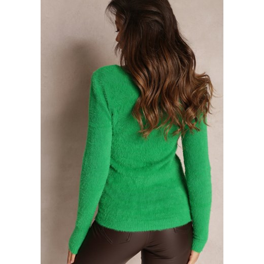 Zielony Sweter z Łańcuszkiem Dashe Renee S okazja Renee odzież