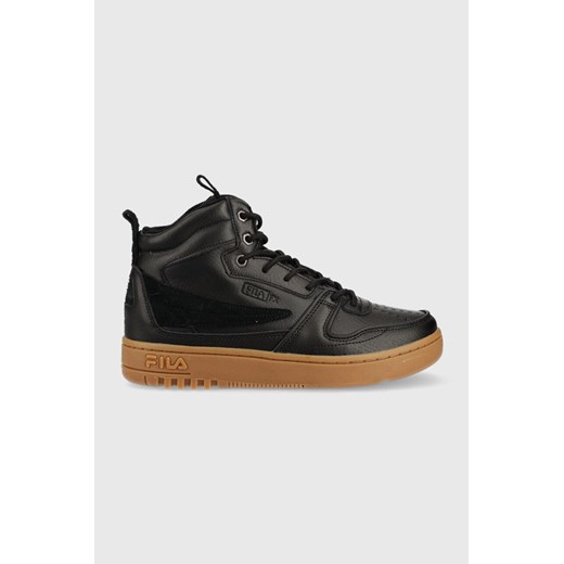 Fila sneakersy skórzane kolor czarny ze sklepu ANSWEAR.com w kategorii Buty sportowe męskie - zdjęcie 145980794