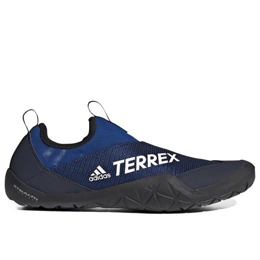 Buty sportowe męskie Adidas terrex granatowe wiosenne bez zapięcia 