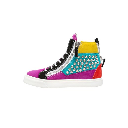 Giuseppe Zanotti Tenisówki i Trampki wysokie multicolor zalando turkusowy dekoracja