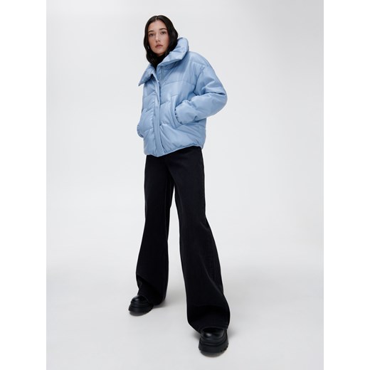 Cropp - Kurtka puffer - Niebieski Cropp L Cropp