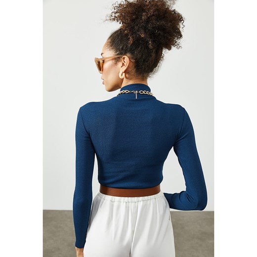 Koszulka w kolorze granatowym Lycalia onesize wyprzedaż Limango Polska