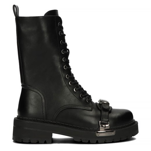 Czarne wysokie glany damskie FILIPPO DBT4075/22 Filippo 36 promocja suzana.pl