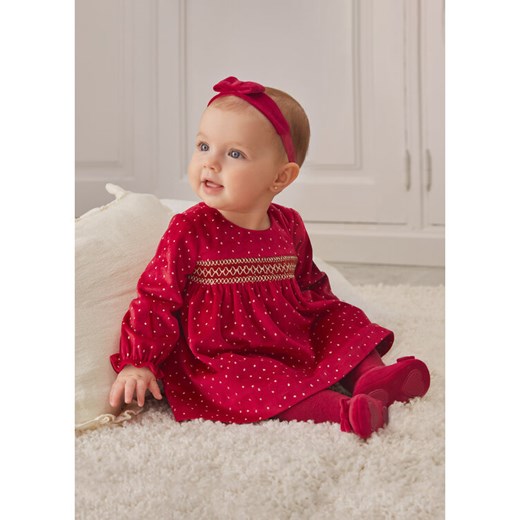 Mayoral Sukienka codzienna 2808 Czerwony Regular Fit Mayoral 0_1M MODIVO