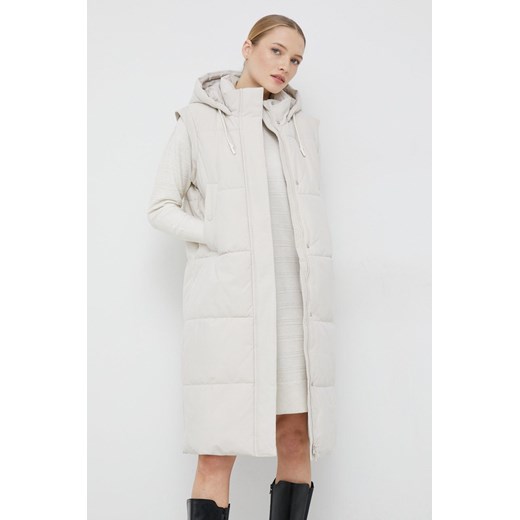 Vero Moda kurtka damska kolor beżowy zimowa Vero Moda XS ANSWEAR.com