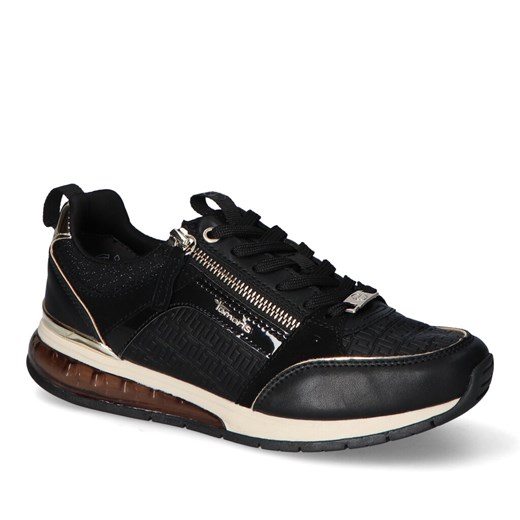 Sneakersy Tamaris 1-23728-29/048 Czarne/Złote ze sklepu Arturo-obuwie w kategorii Buty sportowe damskie - zdjęcie 146181670