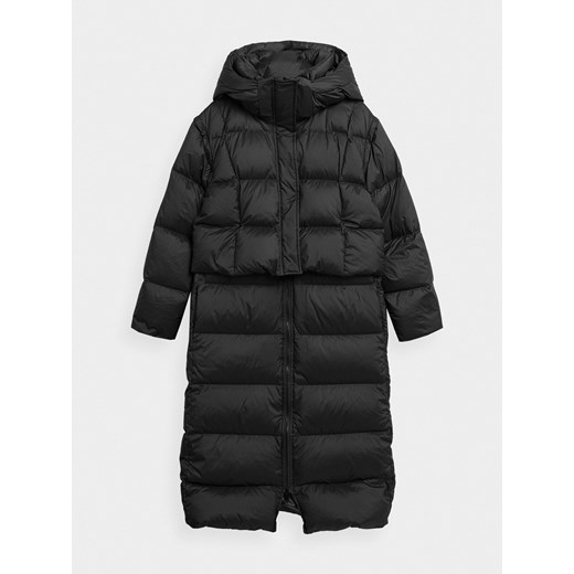 Płaszcz puchowy 3w1 z naturalnym wypełnieniem damski L,M,S,XL,XS 4F