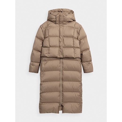 Płaszcz puchowy 3w1 z naturalnym wypełnieniem damski L,M,S,XL,XS 4F