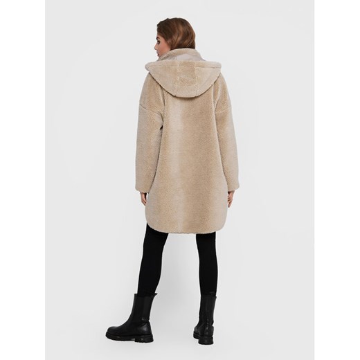 ONLY Kożuch Sascha 15230461 Beżowy Regular Fit M_L MODIVO