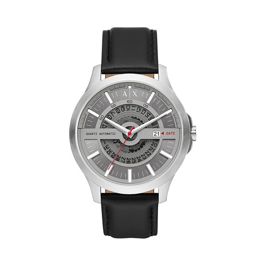 Armani Exchange zegarek męski kolor srebrny ze sklepu ANSWEAR.com w kategorii Zegarki - zdjęcie 146254672