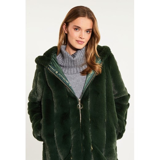 Kurtka ze sztucznego futerka 44 wyprzedaż MONNARI