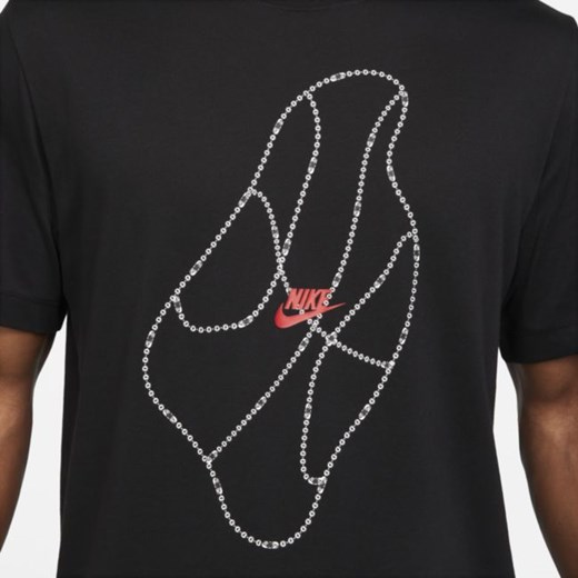Męski T-shirt do koszykówki Nike Dri-FIT - Czerń Nike XL Nike poland