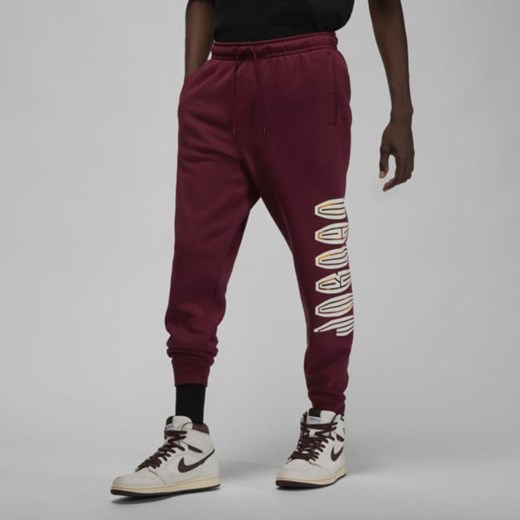 Męskie spodnie z dzianiny Jordan Flight MVP - Czerwony Jordan XL Nike poland