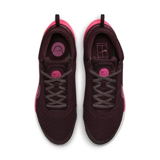 Damskie buty do tenisa na twarde korty NikeCourt Zoom Pro Premium - Czerwony Nike 38 Nike poland