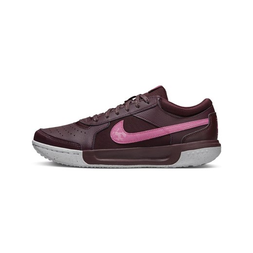 Damskie buty do tenisa na twarde korty NikeCourt Zoom Lite 3 Premium - Czerwony Nike 39 Nike poland