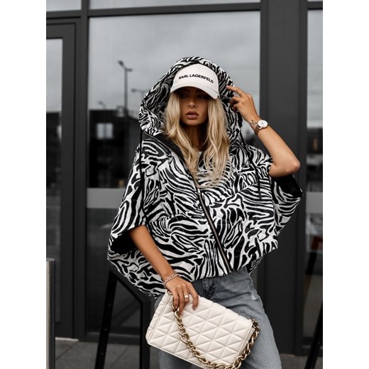 Kurtka Zebra Star Biała Lisa Mayo S Lisa Mayo