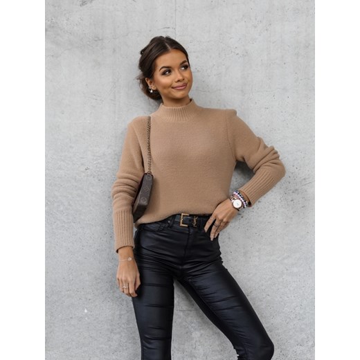 Sweter Pollos Karmelowy Lisa Mayo UNI Lisa Mayo