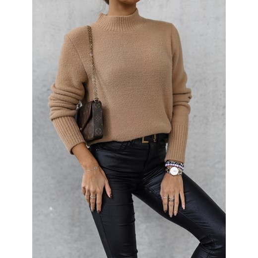 Sweter Pollos Karmelowy Lisa Mayo UNI Lisa Mayo