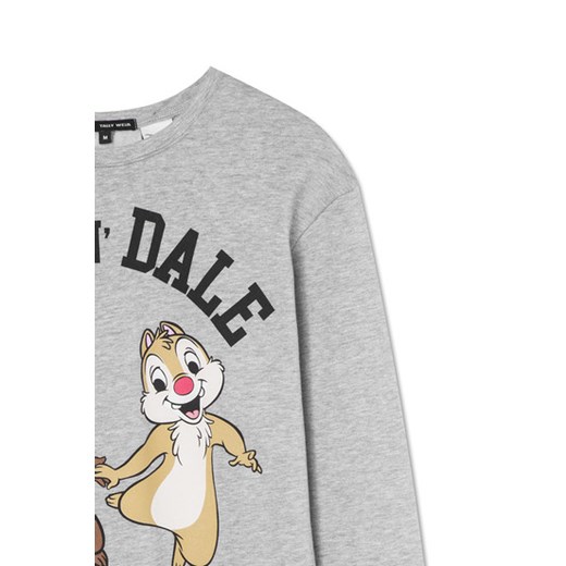 Grey "Chip 'N' Dale" Print Sweater tally-weijl bialy sweter