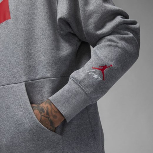 Męska bluza z kapturem Jordan „London” Stencil - Szary Jordan 2XL Nike poland