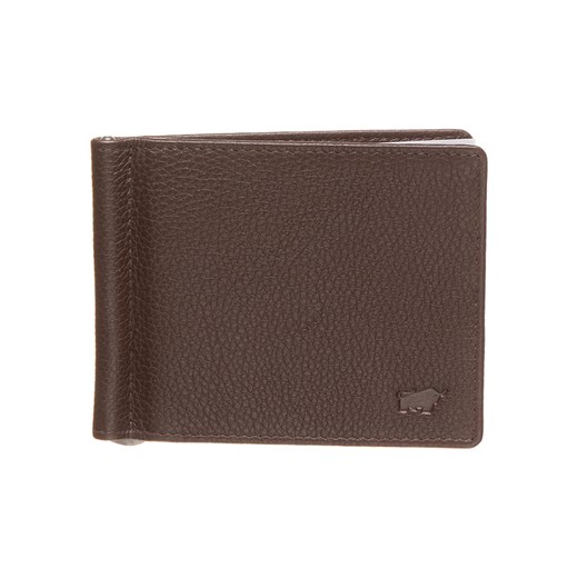 Skórzany portfel w kolorze brązowym - 11,5 x 9 x 0,5 cm Braun Büffel onesize Limango Polska wyprzedaż
