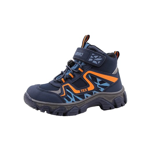 Lamino buty trekkingowe dziecięce granatowe na zimę sznurowane 