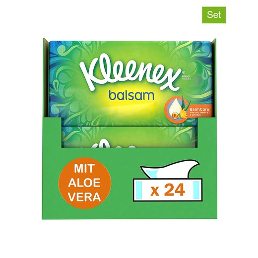 Chusteczki (672 szt.) "Balsam Aloe Vera & Calendula" Kleenex onesize wyprzedaż Limango Polska