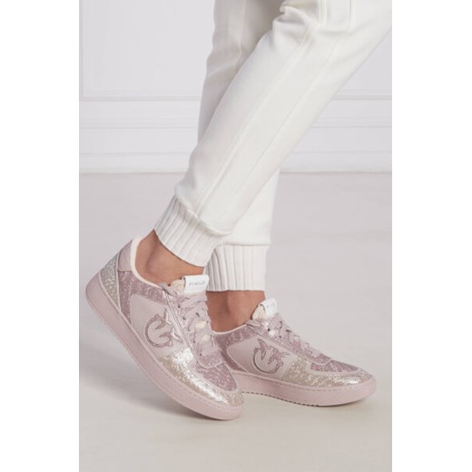 Pinko Skórzane sneakersy Pireni Pinko 36 promocyjna cena Gomez Fashion Store