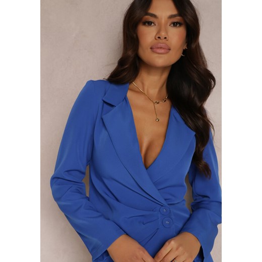 Niebieska Sukienka Semiche Renee M promocja Renee odzież