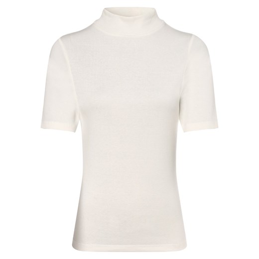 brookshire T-shirt damski Kobiety Dżersej écru jednolity ze sklepu vangraaf w kategorii Bluzki damskie - zdjęcie 146514893