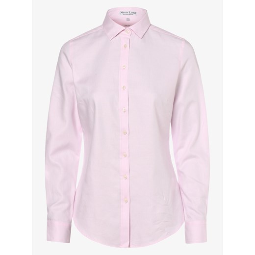 Marie Lund Bluzka damska Kobiety Bawełna różowy wypukły wzór tkaniny Marie Lund 36 vangraaf