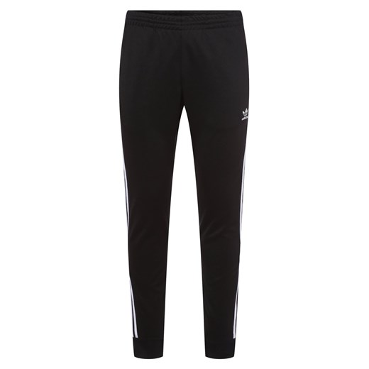 adidas Originals Spodnie dresowe Mężczyźni Sztuczne włókno czarny jednolity ze sklepu vangraaf w kategorii Spodnie męskie - zdjęcie 146515640