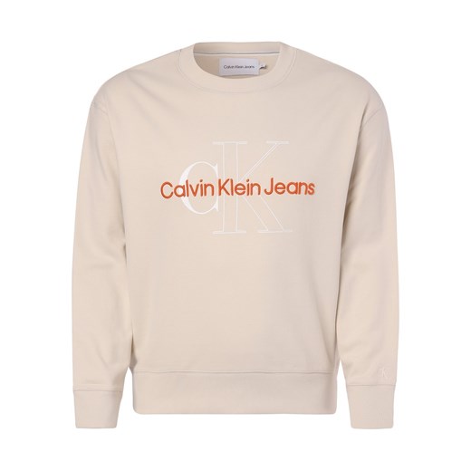 Calvin Klein Jeans Męska bluza nierozpinana – duże rozmiary Mężczyźni Bawełna XXXXL vangraaf