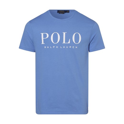 Polo Ralph Lauren T-shirt – Custom Slim Fit Mężczyźni Dżersej niebieski nadruk Polo Ralph Lauren L vangraaf