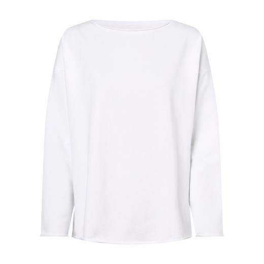 Juvia Damska bluza nierozpinana Kobiety Materiał dresowy biały jednolity ze sklepu vangraaf w kategorii Bluzy damskie - zdjęcie 146518881