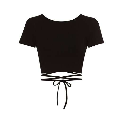Aygill's T-shirt damski Kobiety Bawełna czarny jednolity Aygill`s M vangraaf